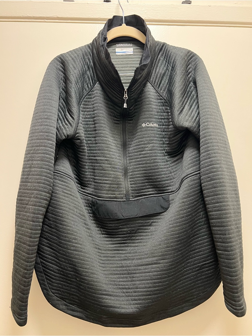 Columbia Women's Black Quilted Half-Zip Jacket